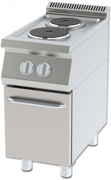 KEOD-4070 || 2 HOT PLATE ELECTRIC COOKER ON CABINET